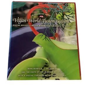 Mark Reinfeld Vegan World Fusion Cuisine Healing Recipes 2nd Edition Kauai Cafe